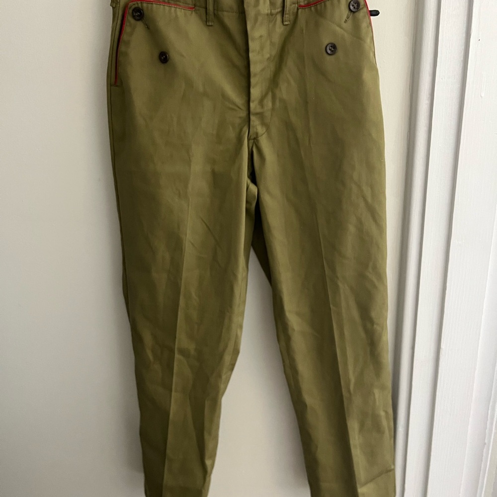Vintage 60s Boy Scout Uniform Pants